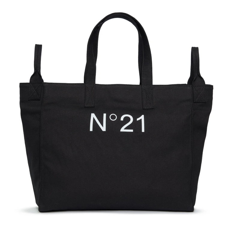 Torba na Zakupy z Kontrastowym Logo N21