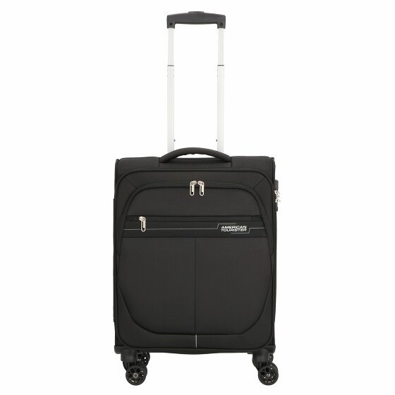 American Tourister Deep Dive 4 kółka Walizka kabinowy 55 cm black-grey