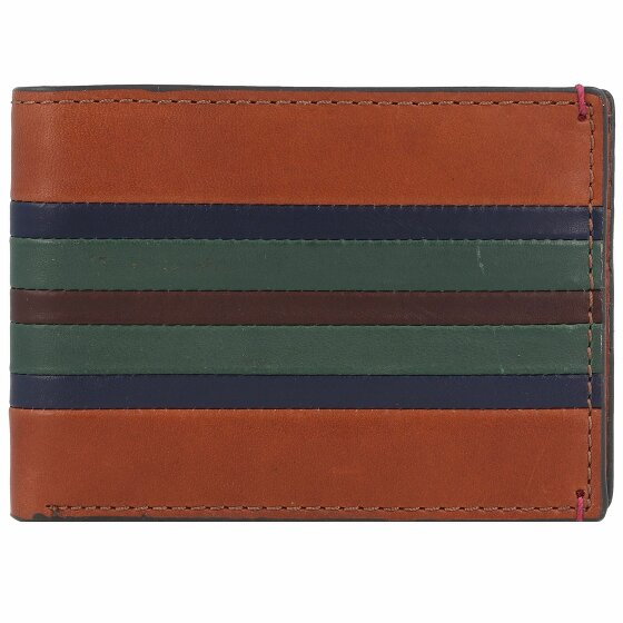 Fossil Bronson Wallet Leather 10 cm mehrfarbig