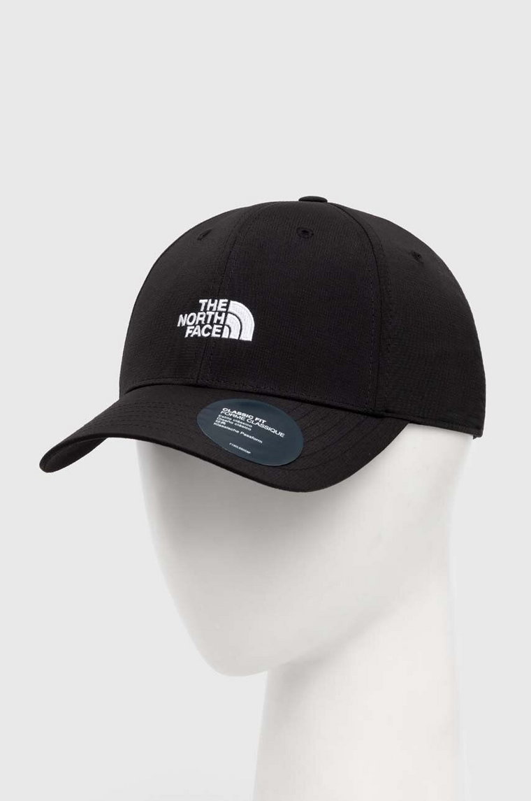 The North Face czapka z daszkiem 66 Tech Hat kolor czarny z aplikacją NF0A7WHCKY41