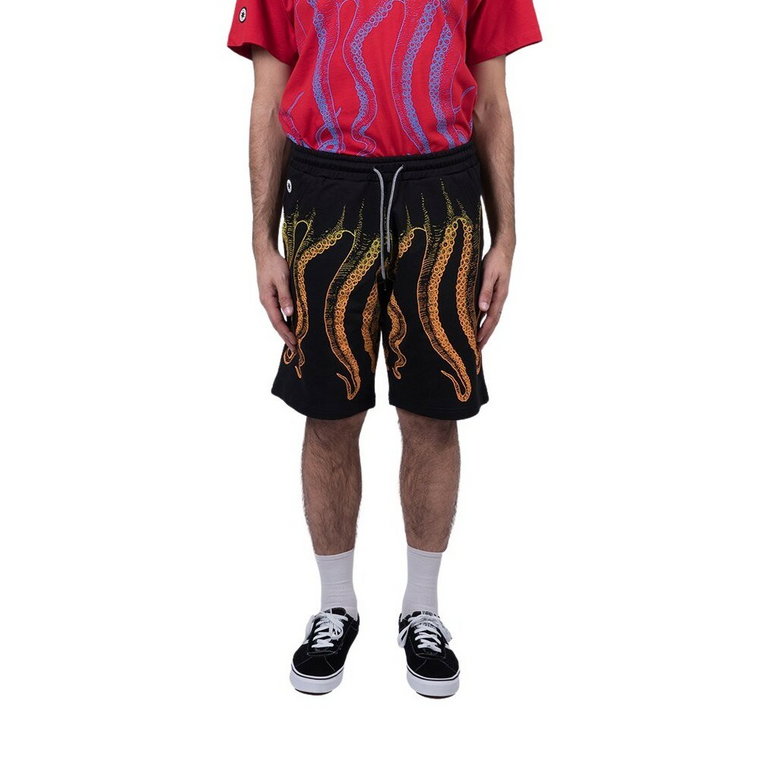 Gradient sweatshirt shorts Octopus