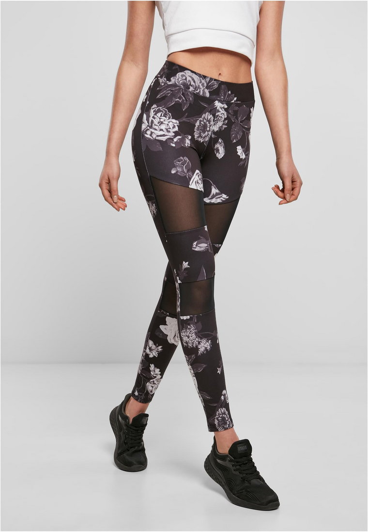 Spodnie Legginsy Damskie Wielokolorowe Urban Classics TB4005