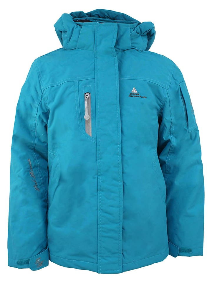 Peak Mountain Parka w kolorze turkusowym