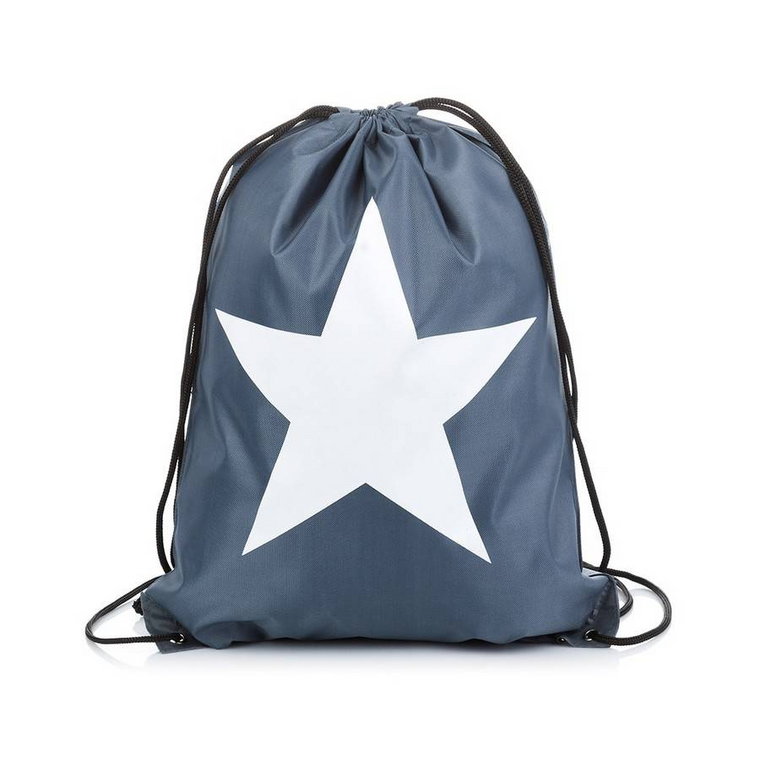 Młodzieżowy szkolny plecak worek z gwiazdą sj28