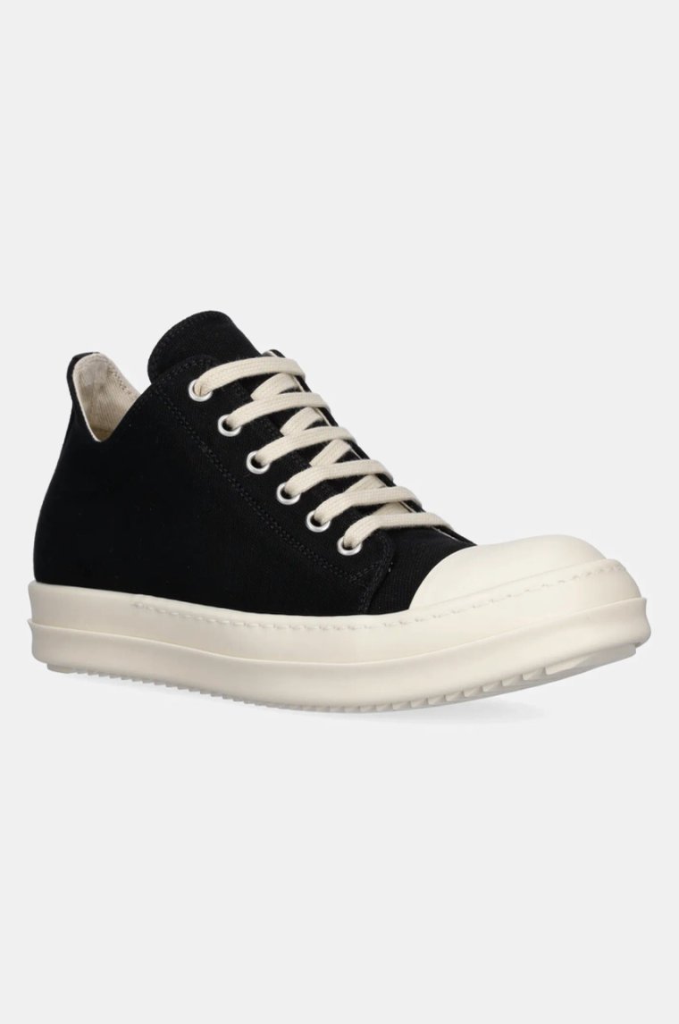 Rick Owens trampki Low Sneaks damskie kolor czarny DS01E3802.CVS