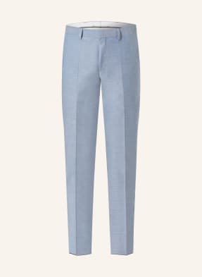 Roy Robson Spodnie Garniturowe Slim Fit blau