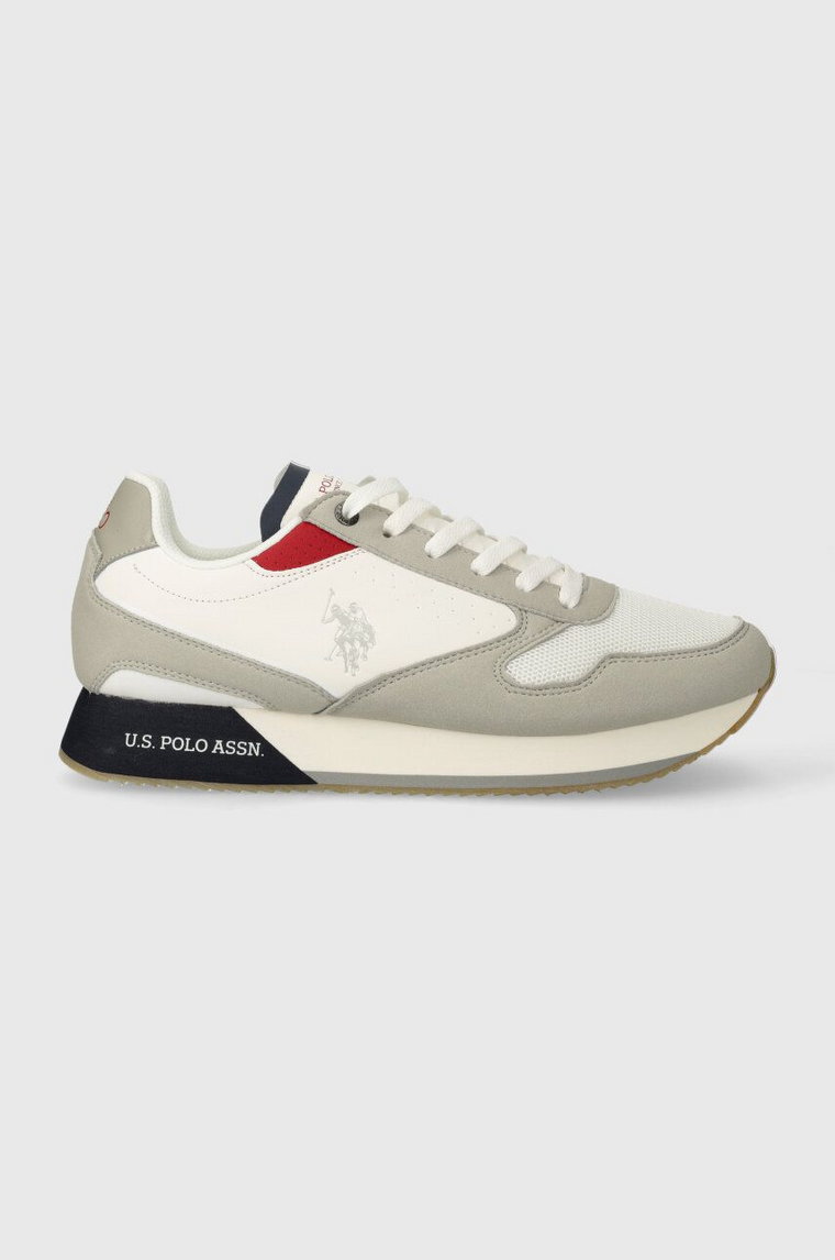 U.S. Polo Assn. sneakersy NOBIL kolor szary NOBIL003M 4HY5