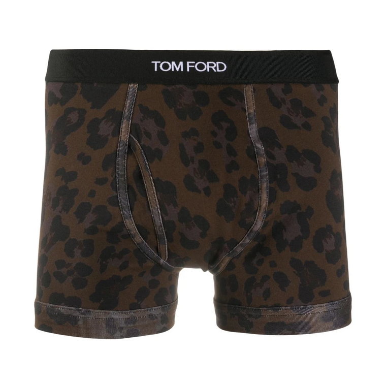 Szorty bokserskie w panterkę Tom Ford