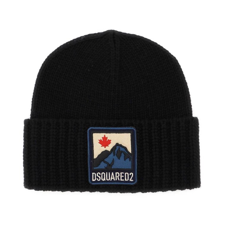 Patch Logo Beanie Dsquared2