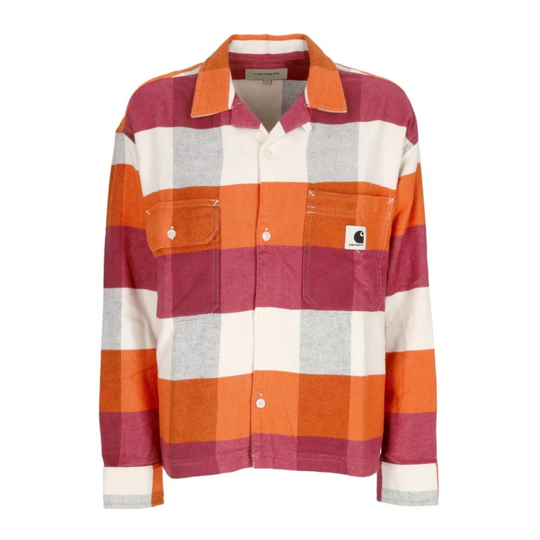 Lyman Check/Kumquat Koszula z Długim Rękawem Carhartt Wip