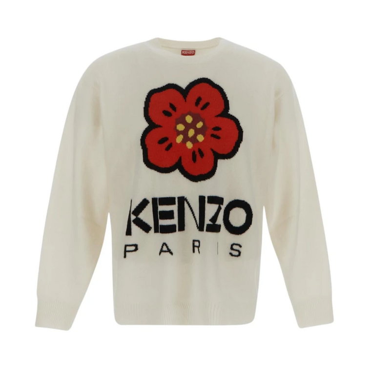 Sweter z Kwiatowym Wzorem Kenzo