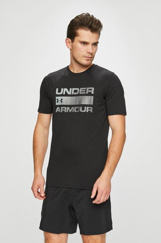 Under Armour t-shirt męski kolor czarny 1329582