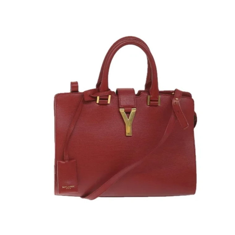 Pre-owned Leather handbags Yves Saint Laurent Vintage