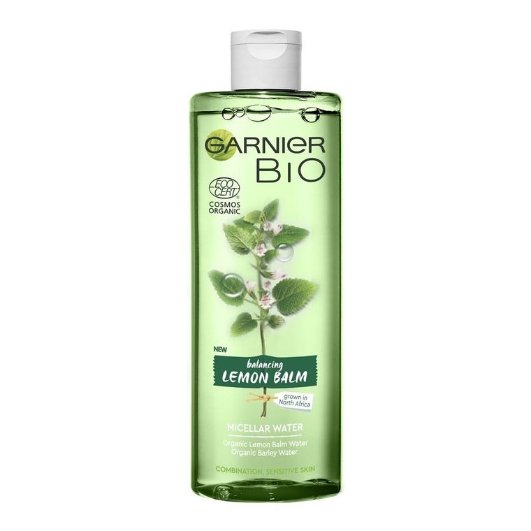 Garnier, Bio Micellar, Płyn micelarny z melisą lekarską, 400 ml