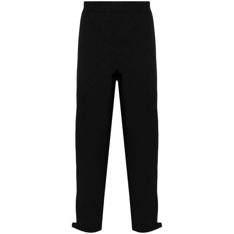 Sportowe czarne spodnie seersuckerowe Calvin Klein