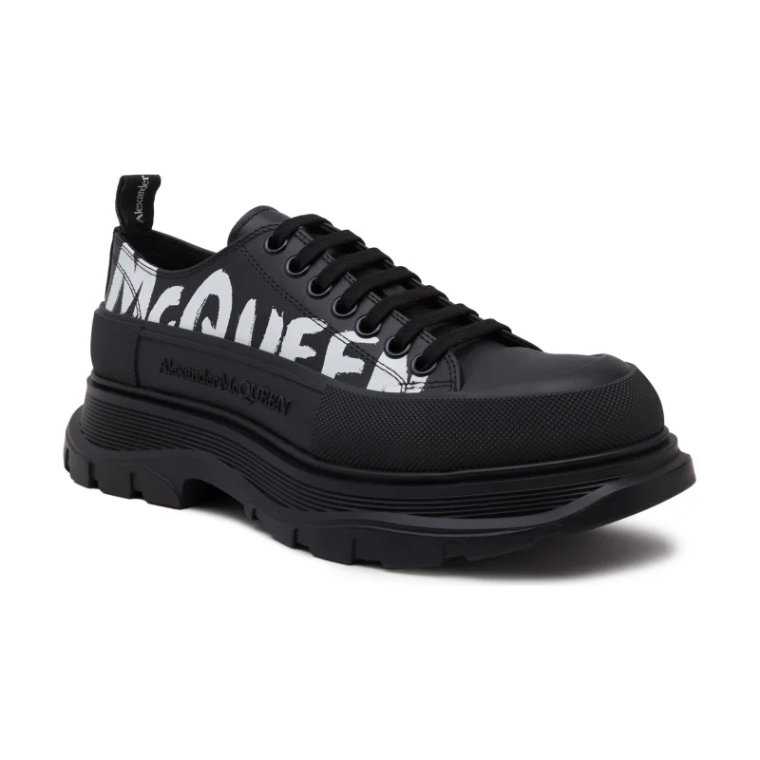 Alexander McQueen Skórzane sneakersy