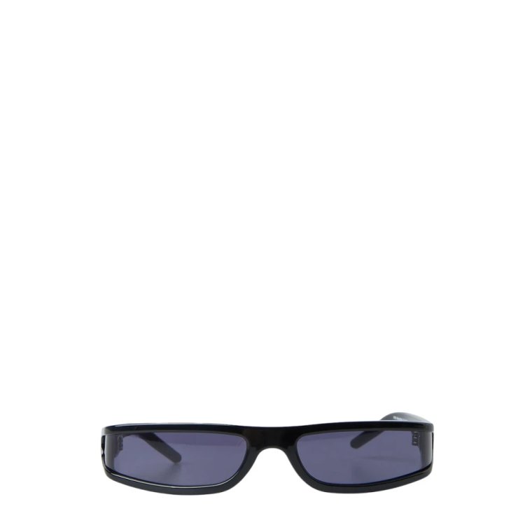 Stalowe Okulary Wrap Around Rick Owens