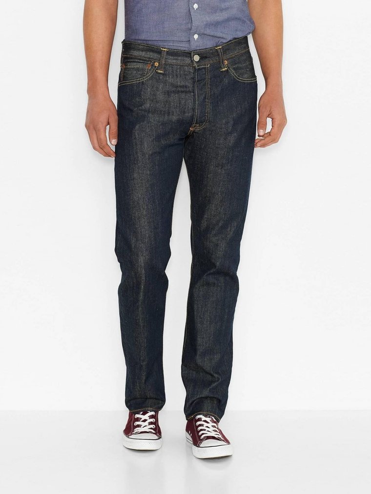 Jeansy regular fit męskie Levi's 501 Original 00501-0162 36-32 Granatowe (5412130541547). Jeansy męskie