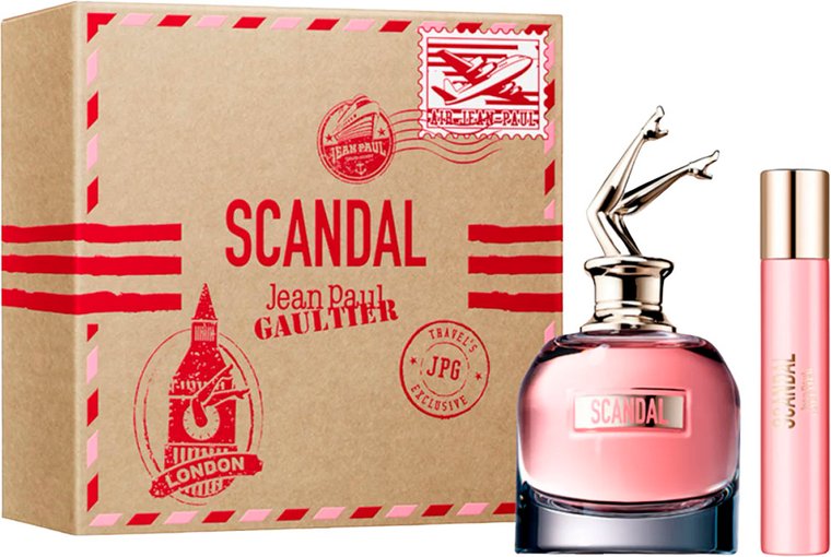 Zestaw damski Jean Paul Gaultier Scandal Woda perfumowana 80 ml + Miniaturka Woda perfumowana 20 ml (8435415062442). Perfumy damskie