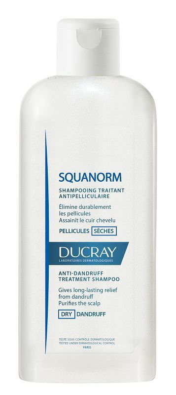 Ducray Squanorm - szampon przeciwłupieżowy do włosów suchych 200ml