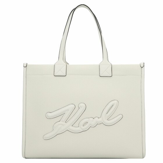 Karl Lagerfeld skuare Shopper Bag 41 cm off white
