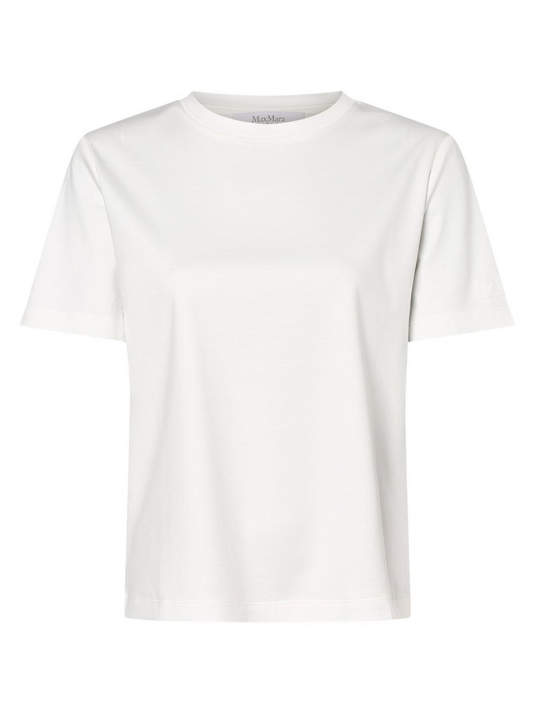 Max Mara Leisure - T-shirt damski  Monviso, biały