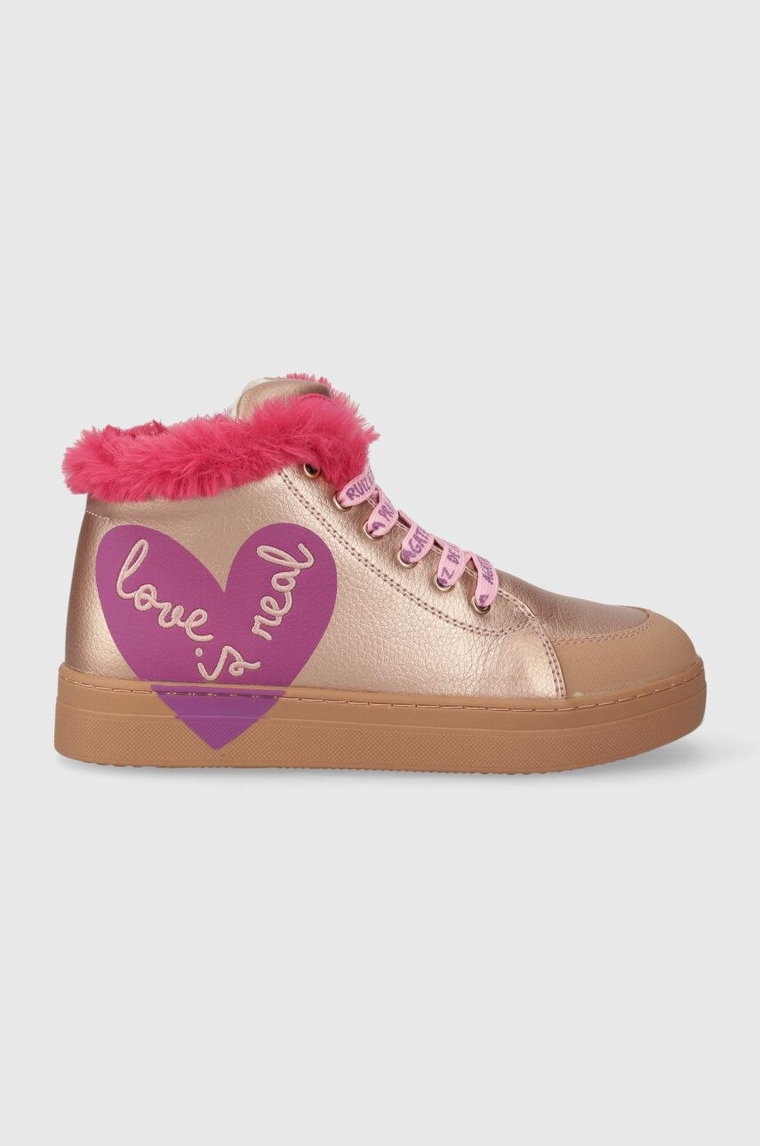 Agatha Ruiz de la Prada sneakersy dziecięce kolor złoty