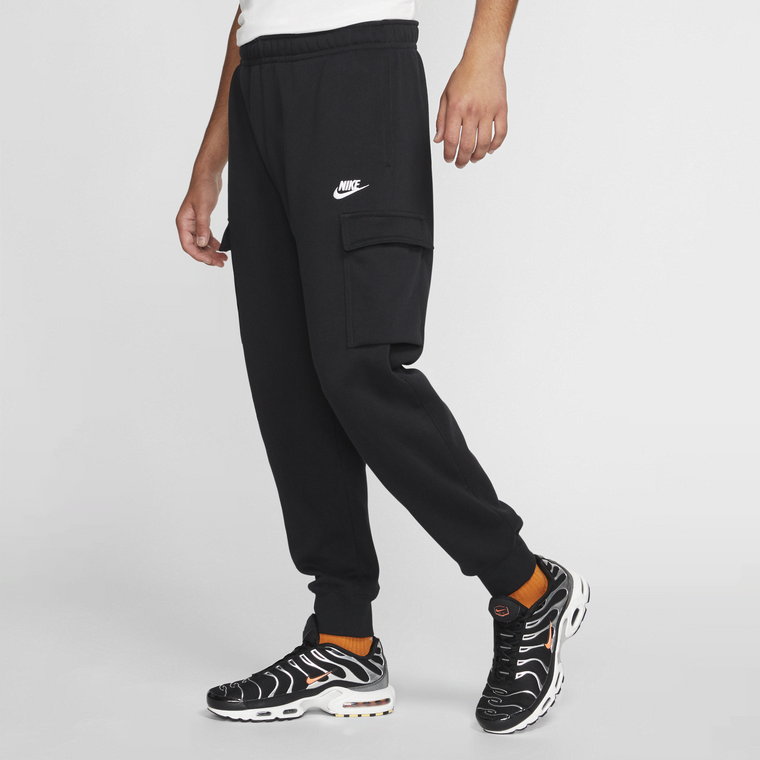 Męskie bojówki Nike Sportswear Club Fleece - Szary