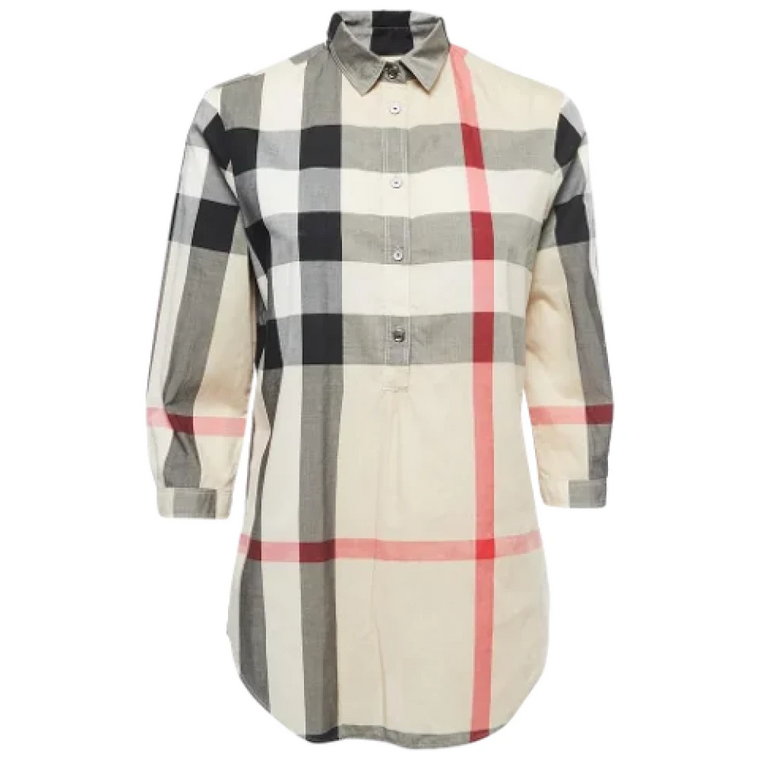 Pre-owned Cotton tops Burberry Vintage