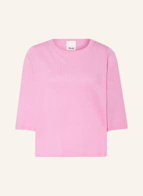 Allude Sweter Z Dodatkiem Kaszmiru I Rękawem 3/4 rosa