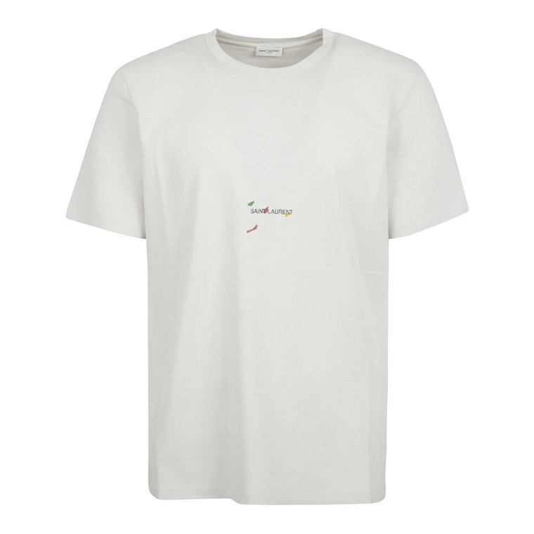 T-shirty i Pola z okrągłym dekoltem Saint Laurent