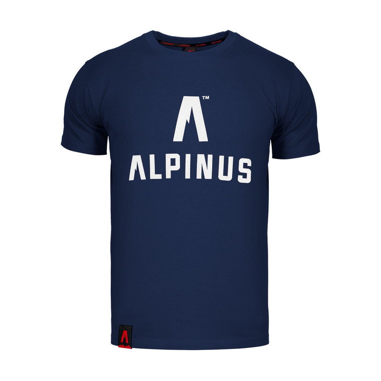 Koszulka trekkingowa męska Alpinus Classic granatowa