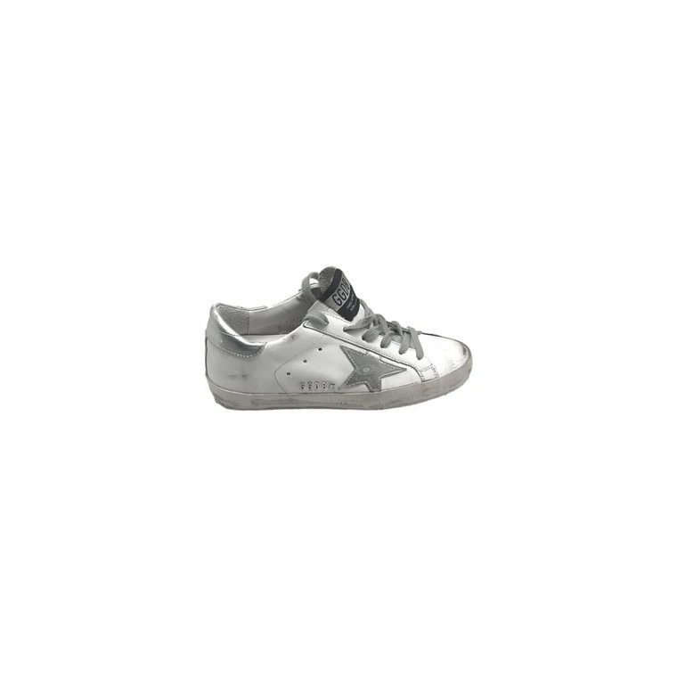 Superstar White Grey Sneakers dla kobiet Golden Goose