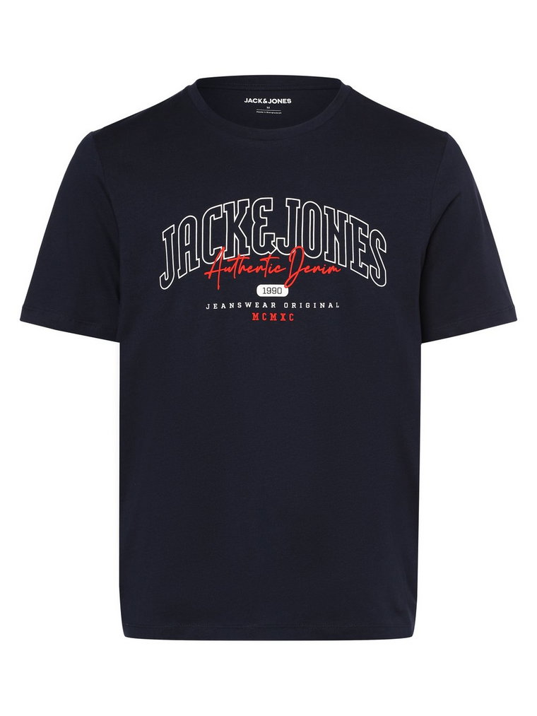 Jack & Jones - T-shirt męski  JJLarry, niebieski