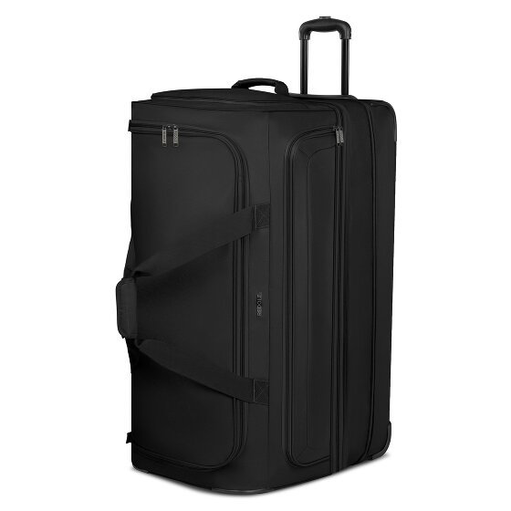 Redolz Torba podróżna na 2 kółkach Duffle Essentials 80 cm XL z elastyczną plisą o specjalnym rozmiarze black