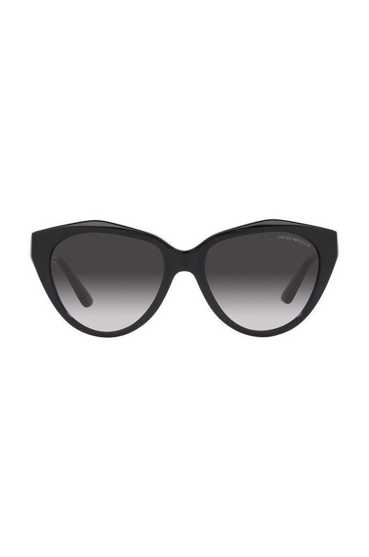 Emporio Armani okulary przeciwsłoneczne 0EA4178 damskie kolor czarny
