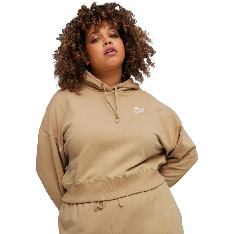 Bluza z kapturem Puma Better Classics Cropped Hoodie Tr, Kobiety