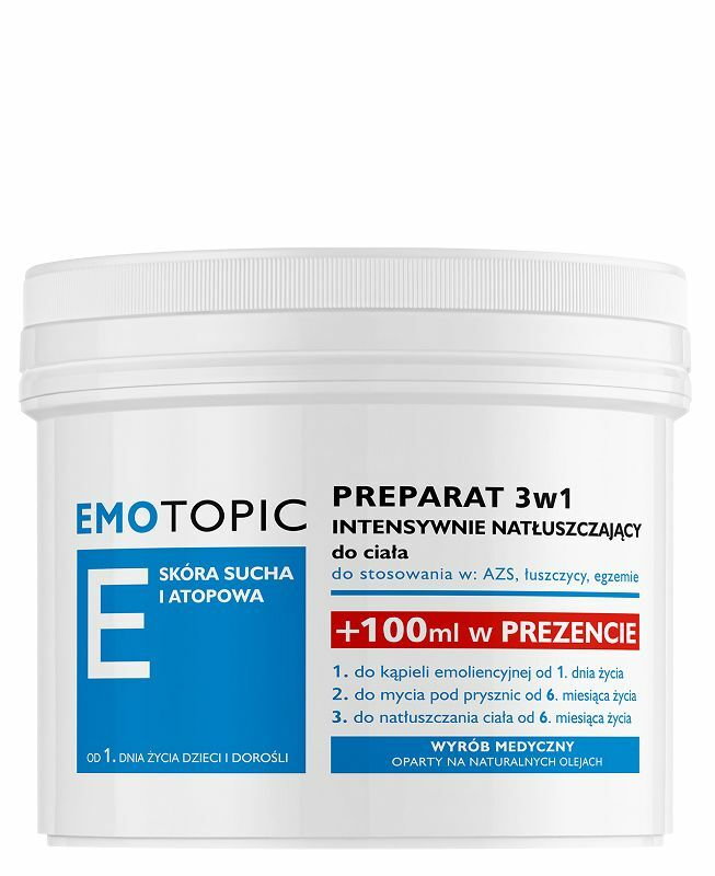 Pharmaceris E Emotopic - preparat 3w1 intensywnie natłuszczający 400ml