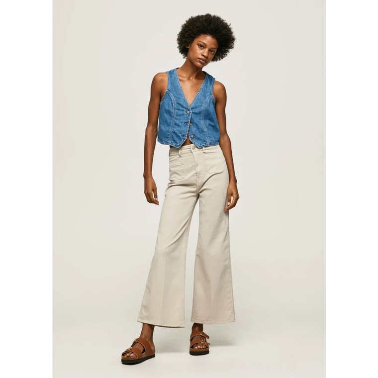 Wide Trousers Pepe Jeans