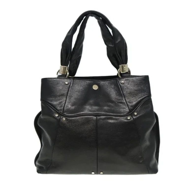 Pre-owned Leather totes Yves Saint Laurent Vintage