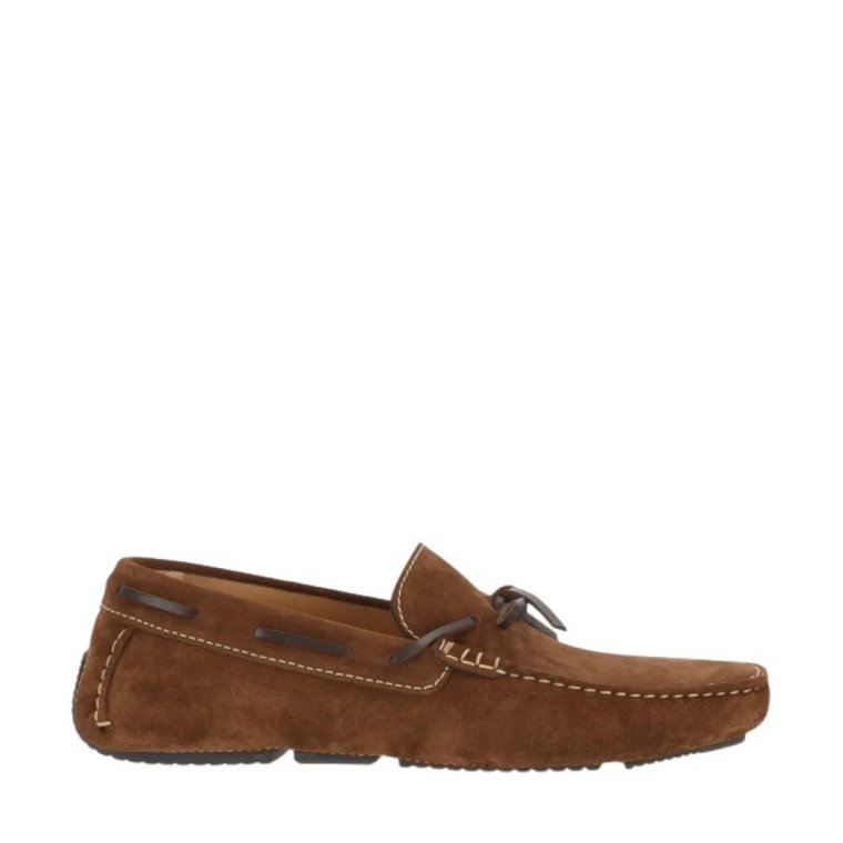 Napoli Loafers - Ręcznie Robione Buty z Zamszu Crockett & Jones