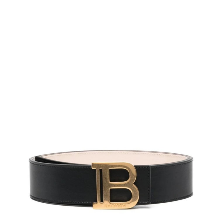 Czarne akcesoria damskie B-Belt Balmain