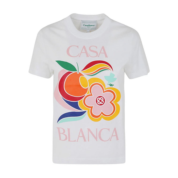 Koszulka z nadrukiem Moc Kwiatów Casablanca