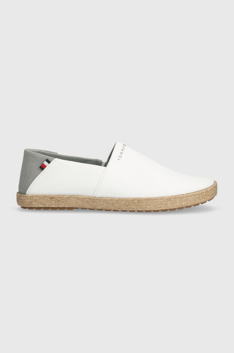 Tommy Hilfiger espadryle ESPADRILLE CORE TEXTILE kolor biały FM0FM04981