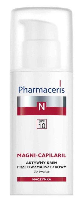 PHARMACERIS N MAGNI-CAPILARIL Aktywny Krem Przeciwzmarszczkowy SPF10 - 50 ml