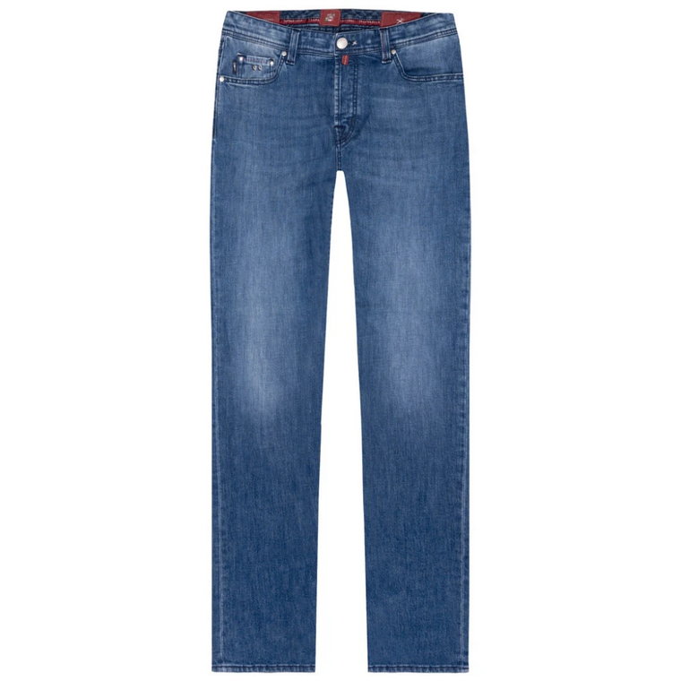 Wysokiej jakości męskie jeansy denim Tramarossa