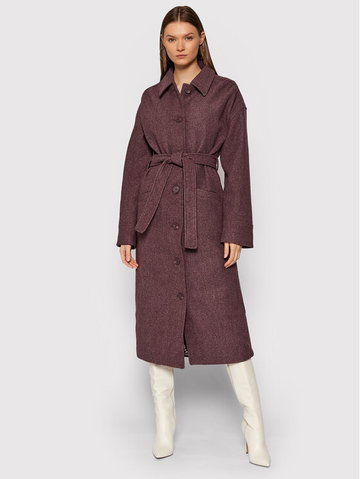 Bordowe płaszcze zimowe Medicine, kolekcja damska Zima 2021/2022 | LaModa