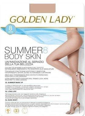 Golden Lady Summer Body Skin 8 den 5-XL rajstopy