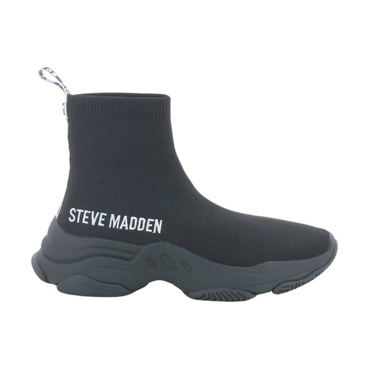 Czarne Master W23 Sneakersy, Modny Styl Steve Madden