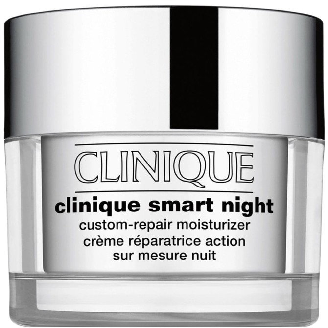 Clinique Smart Custom-Repair Moisturizer Night beztłuszczowy krem nawilżający na noc do cery suchej i mieszanej 50ml
